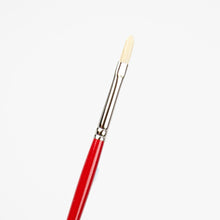 White Smoke Art Spectrum Brush Series 1000 Interlocked Hog Bristle - Filbert Size - 1 Paint Brushes
