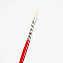 White Smoke Art Spectrum Brush Series 1000 Interlocked Hog Bristle - Filbert Size - 1 Paint Brushes