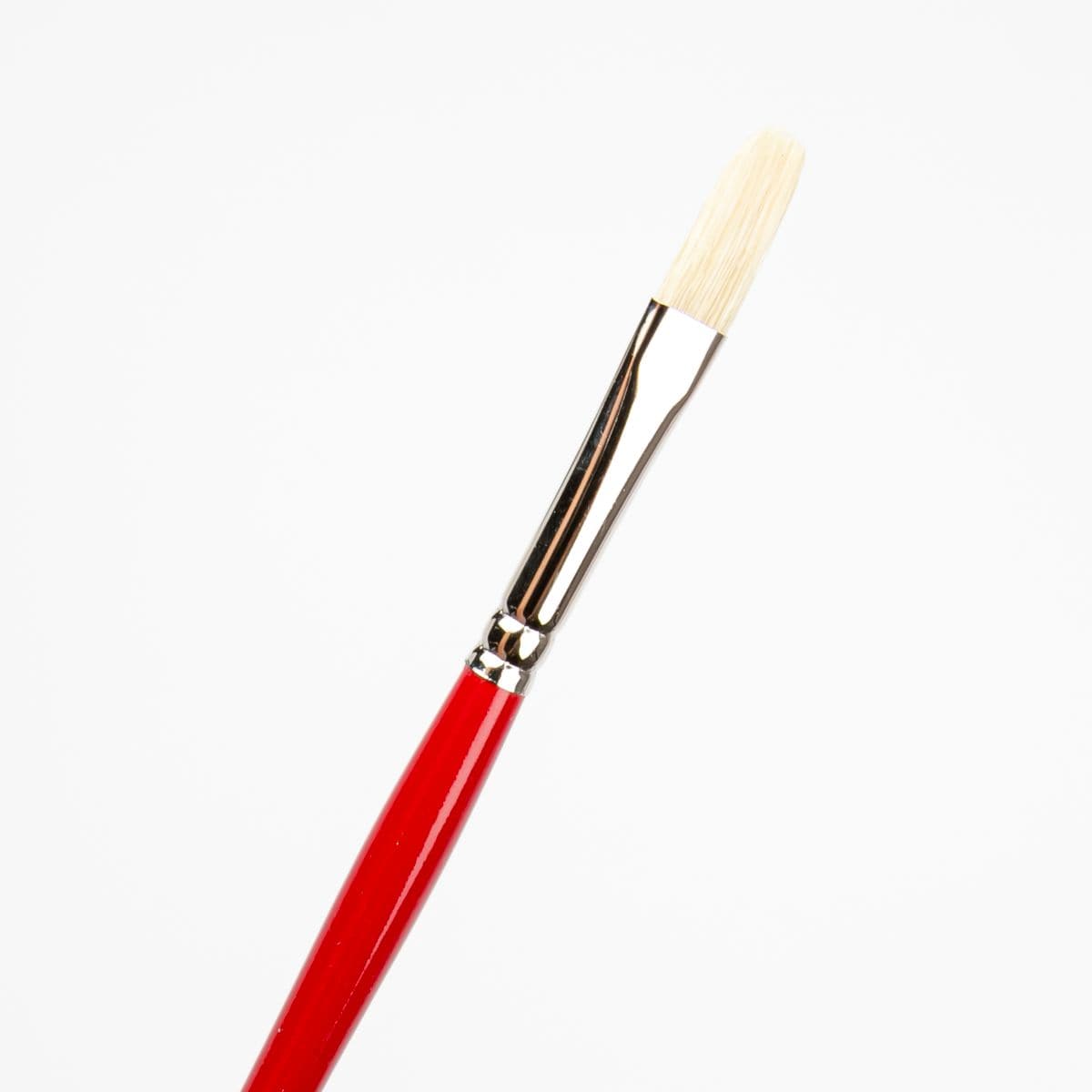 Snow Art Spectrum Brush Series 1000 Interlocked Hog Bristle - Filbert Size - 4 Paint Brushes