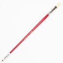 Snow Art Spectrum Brush Series 1000 Interlocked Hog Bristle - Filbert Size - 6 Paint Brushes