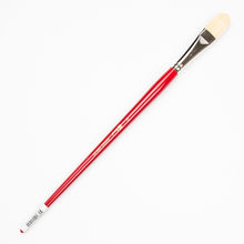 Snow Art Spectrum Brush Series 1000 Interlocked Hog Bristle - Filbert Size - 10 Paint Brushes