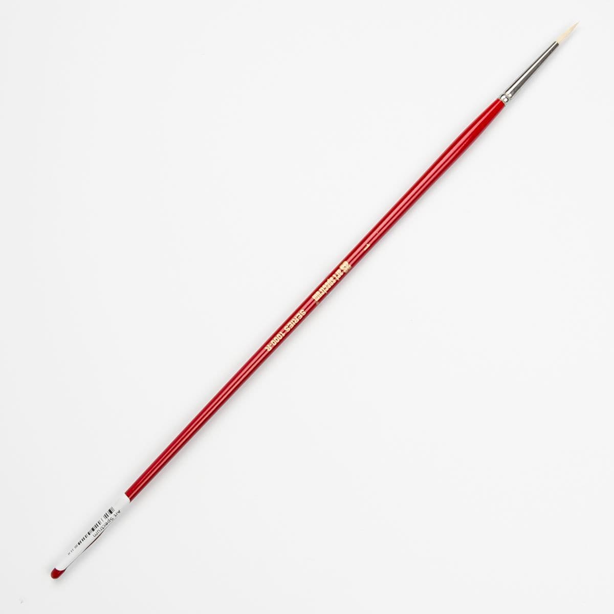 White Smoke Art Spectrum Brush Series 1000 Interlocked Hog Bristle - Round Size - 1 Paint Brushes