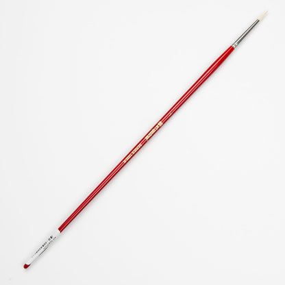 White Smoke Art Spectrum Brush Series 1000 Interlocked Hog Bristle - Round Size - 1 Paint Brushes