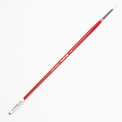 Snow Art Spectrum Brush Series 1000 Interlocked Hog Bristle - Round Size - 2 Paint Brushes