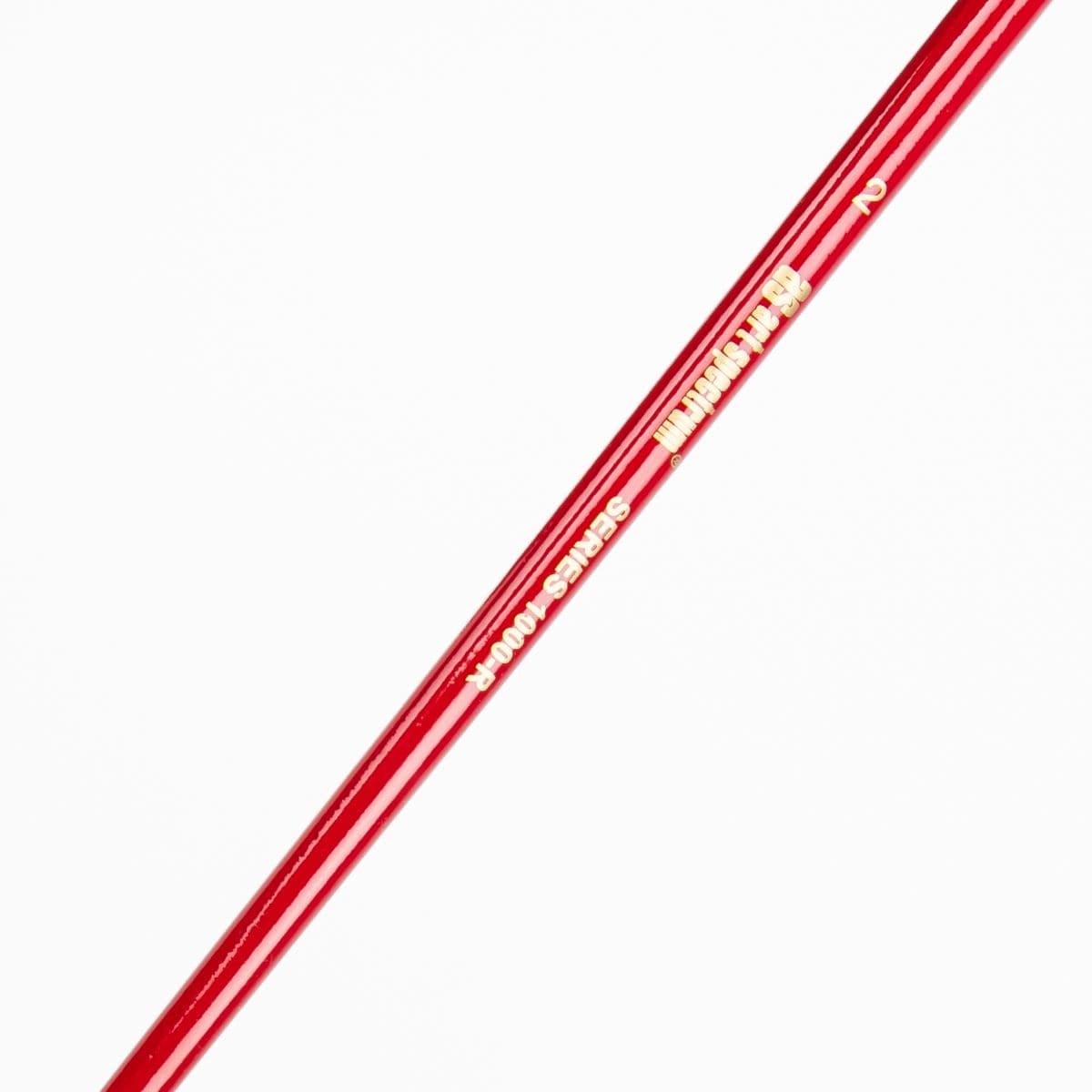 Misty Rose Art Spectrum Brush Series 1000 Interlocked Hog Bristle - Round Size - 2 Paint Brushes