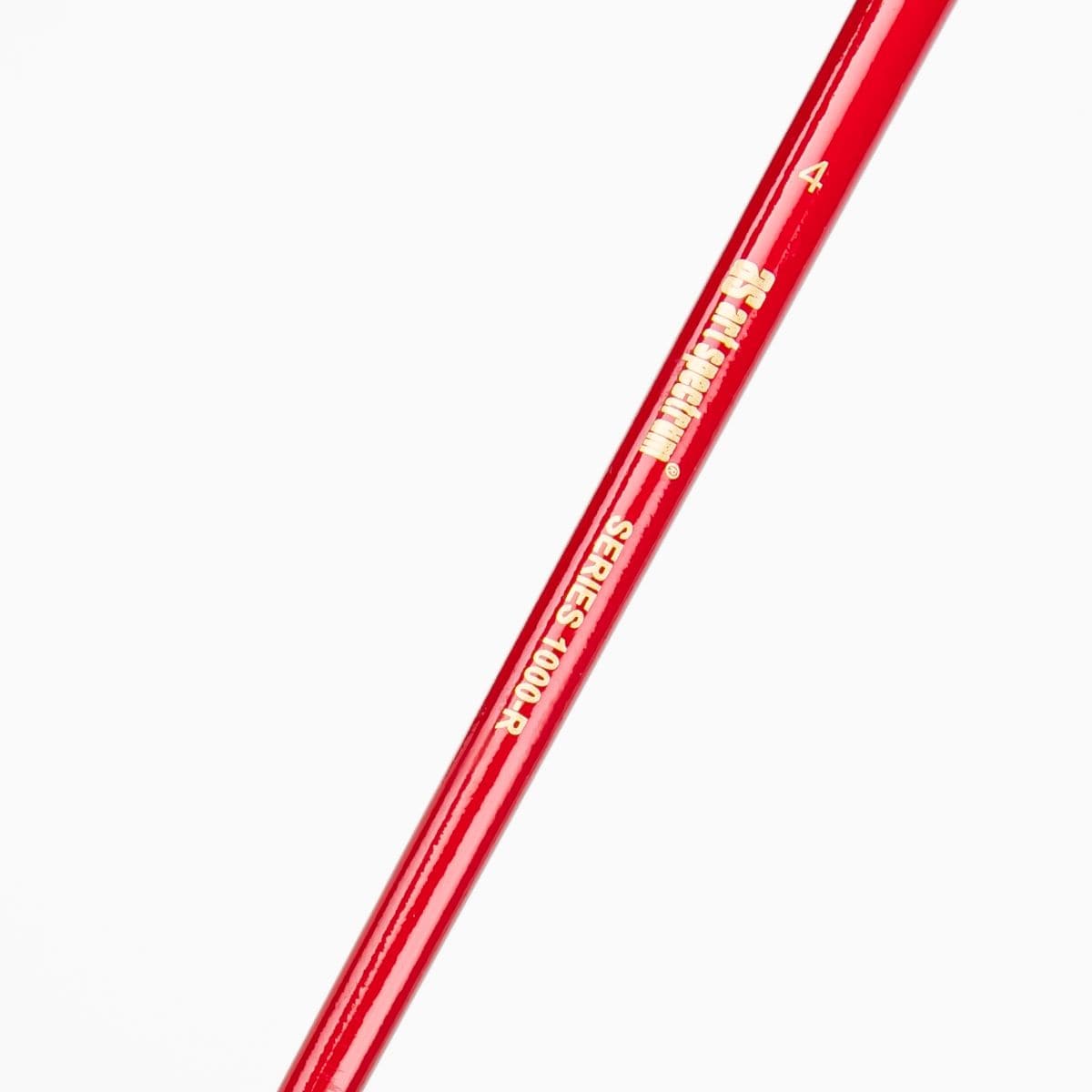 Snow Art Spectrum Brush Series 1000 Interlocked Hog Bristle - Round Size - 4 Paint Brushes