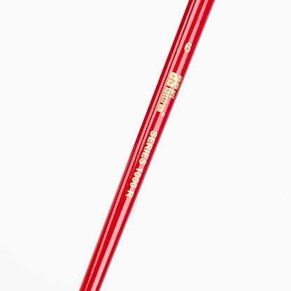 Snow Art Spectrum Brush Series 1000 Interlocked Hog Bristle - Round Size - 6 Paint Brushes