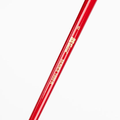 Snow Art Spectrum Brush Series 1000 Interlocked Hog Bristle - Round Size - 8 Paint Brushes