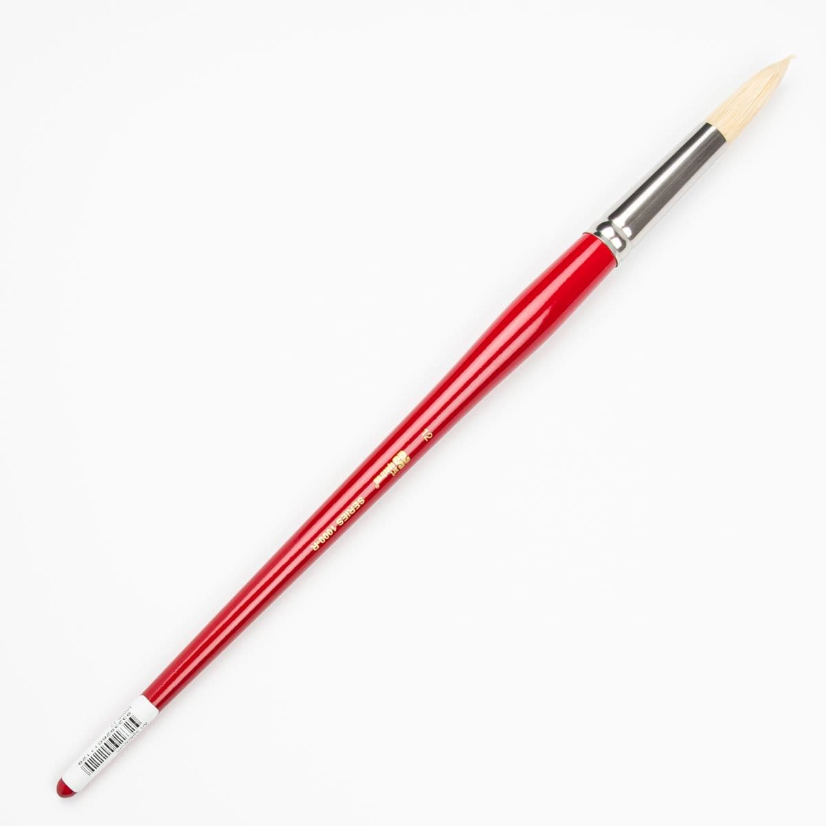 Snow Art Spectrum Brush Series 1000 Interlocked Hog Bristle - Round Size - 12 Paint Brushes