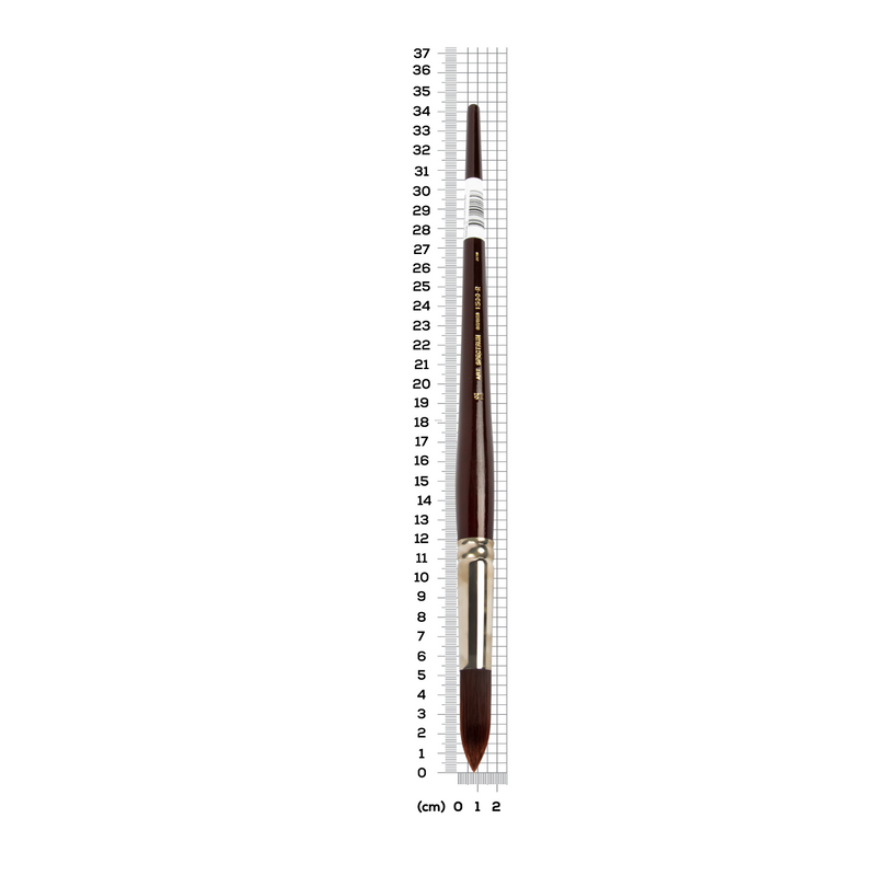 Gray Art Spectrum Brush Synthetic Blend - Round Size - 12 Paint Brushes
