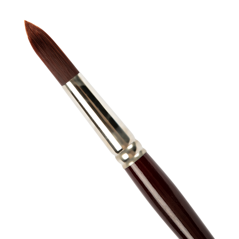 Dark Slate Gray Art Spectrum Brush Synthetic Blend - Round Size - 12 Paint Brushes