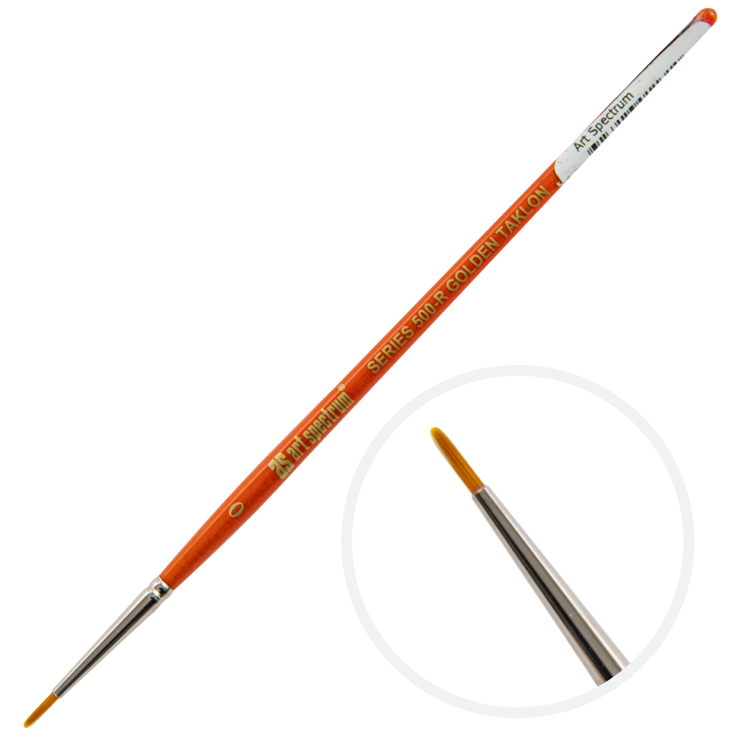 Lavender Art Spectrum Brush Series 500 Imitation Golden Sable - Round Size - 0 Paint Brushes