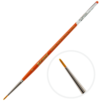 Lavender Art Spectrum Brush Series 500 Imitation Golden Sable - Round Size - 0 Paint Brushes