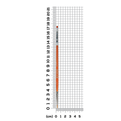Dark Gray Art Spectrum Brush Series 500 Imitation Golden Sable - Round Size - 00 Paint Brushes