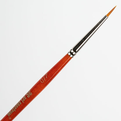 White Smoke Art Spectrum Brush Series 500 Imitation Golden Sable - Round Size - 00 Paint Brushes