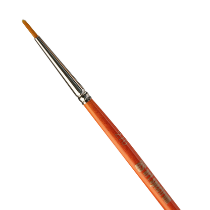 Chocolate Art Spectrum Brush Series 500 Imitation Golden Sable - Round Size - 00 Paint Brushes