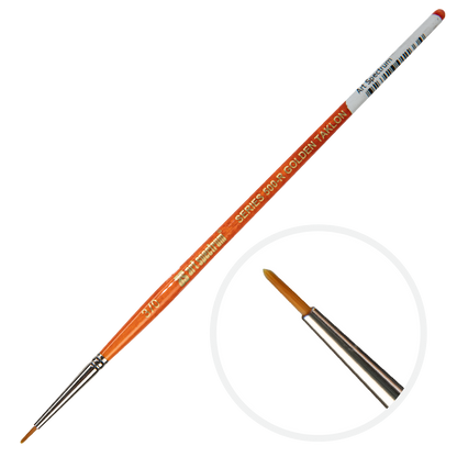Antique White Art Spectrum Brush Series 500 Imitation Golden Sable - Round Size - 000 Paint Brushes