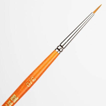 White Smoke Art Spectrum Brush Series 500 Imitation Golden Sable - Round Size - 000 Paint Brushes