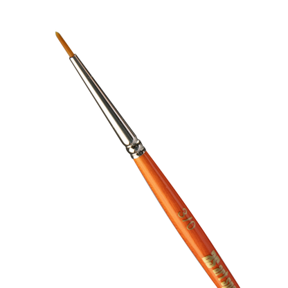 Chocolate Art Spectrum Brush Series 500 Imitation Golden Sable - Round Size - 000 Paint Brushes