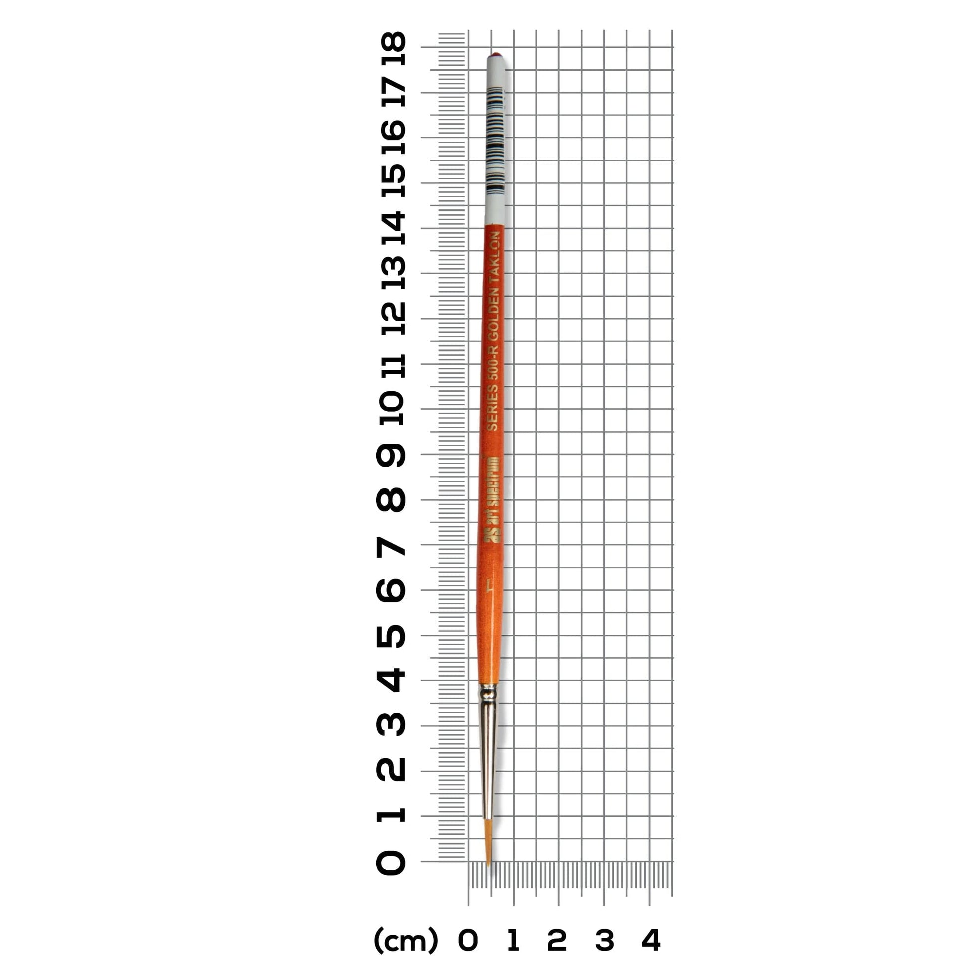 Light Slate Gray Art Spectrum Brush Series 500 Imitation Golden Sable - Round Size - 1 Paint Brushes