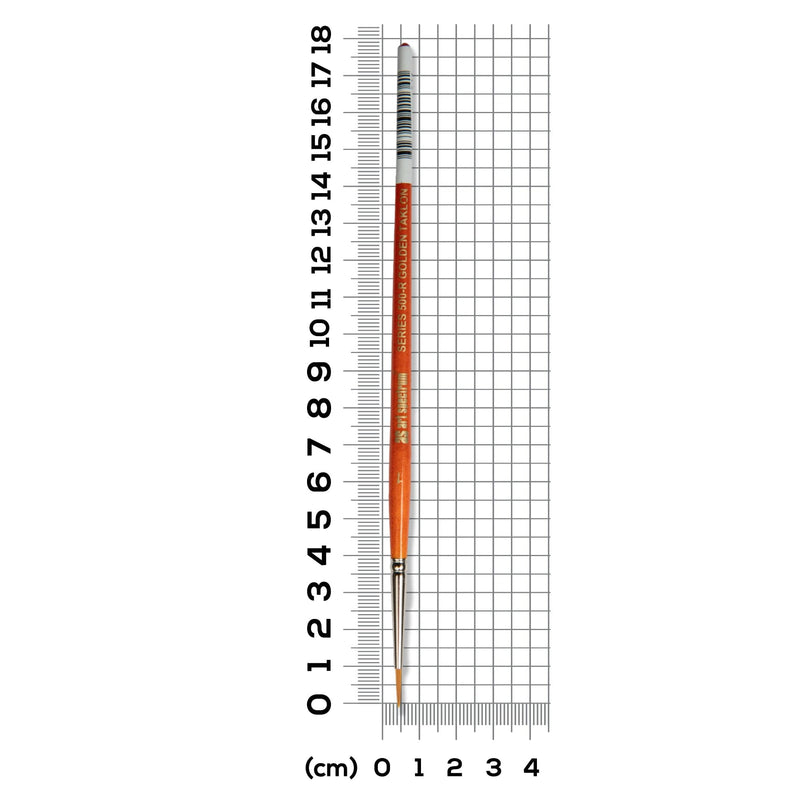 Light Slate Gray Art Spectrum Brush Series 500 Imitation Golden Sable - Round Size - 1 Paint Brushes