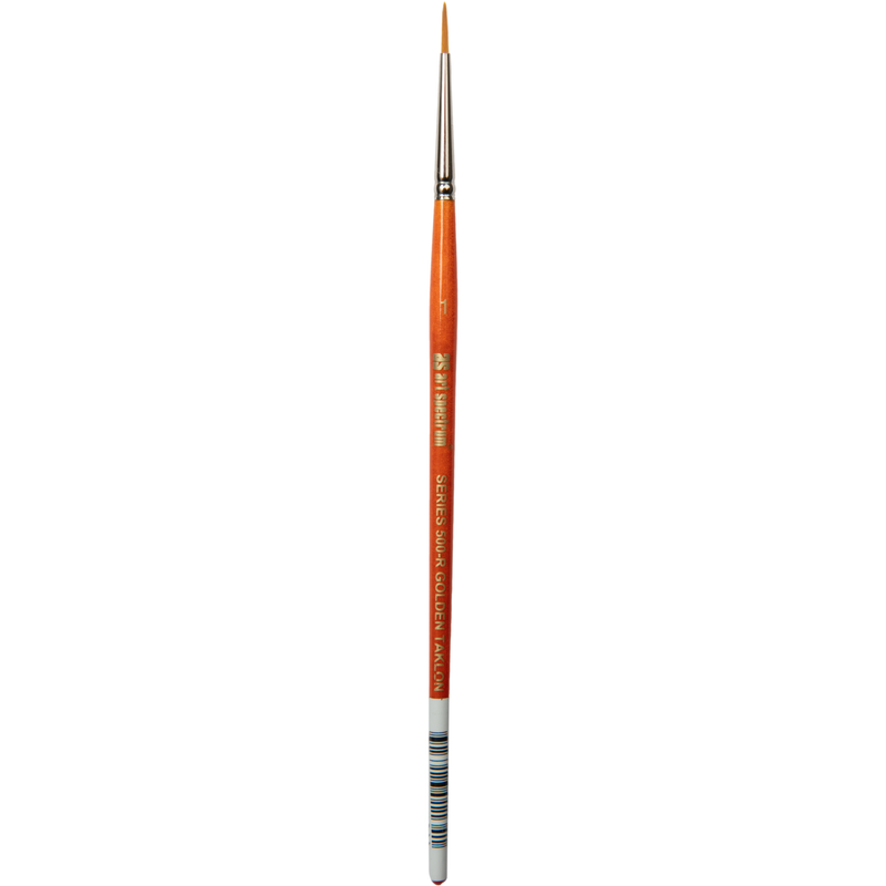 Sienna Art Spectrum Brush Series 500 Imitation Golden Sable - Round Size - 1 Paint Brushes