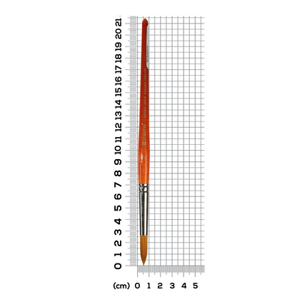 Light Slate Gray Art Spectrum Brush Series 500 Imitation Golden Sable - Round Size - 10 Paint Brushes