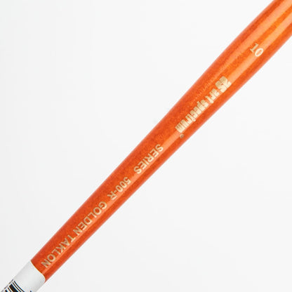White Smoke Art Spectrum Brush Series 500 Imitation Golden Sable - Round Size - 10 Paint Brushes