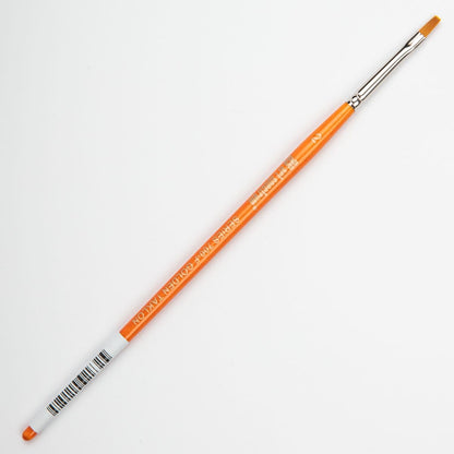 White Smoke Art Spectrum Brush Series 700 Imitation Golden Sable - Flat Size - 2 Paint Brushes