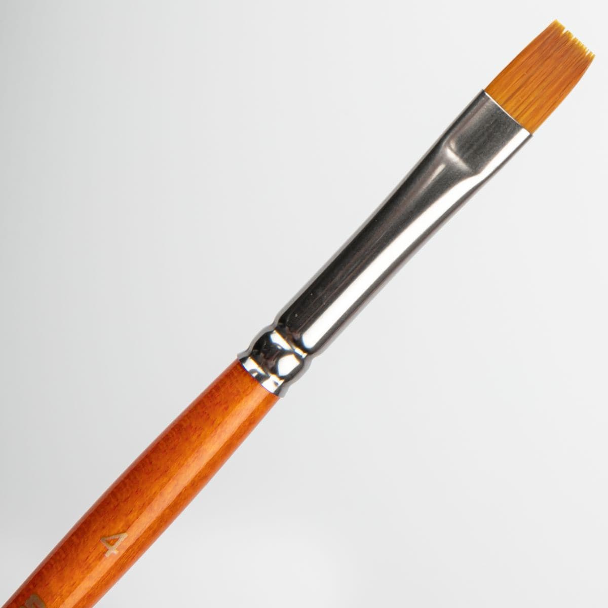 Lavender Art Spectrum Brush Series 700 Imitation Golden Sable - Flat Size - 4 Paint Brushes