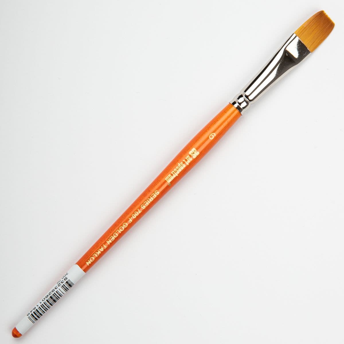 White Smoke Art Spectrum Brush Series 700 Imitation Golden Sable - Flat Size - 6 Paint Brushes