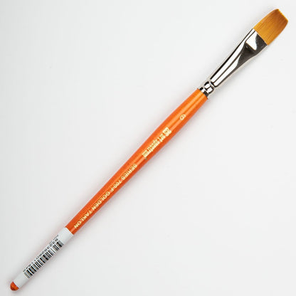 White Smoke Art Spectrum Brush Series 700 Imitation Golden Sable - Flat Size - 6 Paint Brushes