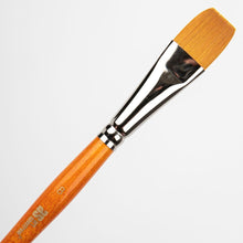 White Smoke Art Spectrum Brush Series 700 Imitation Golden Sable - Flat Size - 8 Paint Brushes