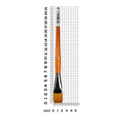 Light Slate Gray Art Spectrum Brush Series 700 Imitation Golden Sable - Flat Size - 10 Paint Brushes