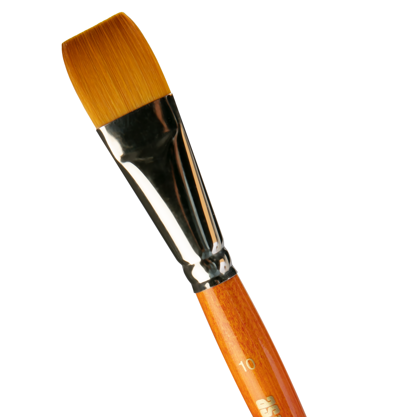 Chocolate Art Spectrum Brush Series 700 Imitation Golden Sable - Flat Size - 10 Paint Brushes