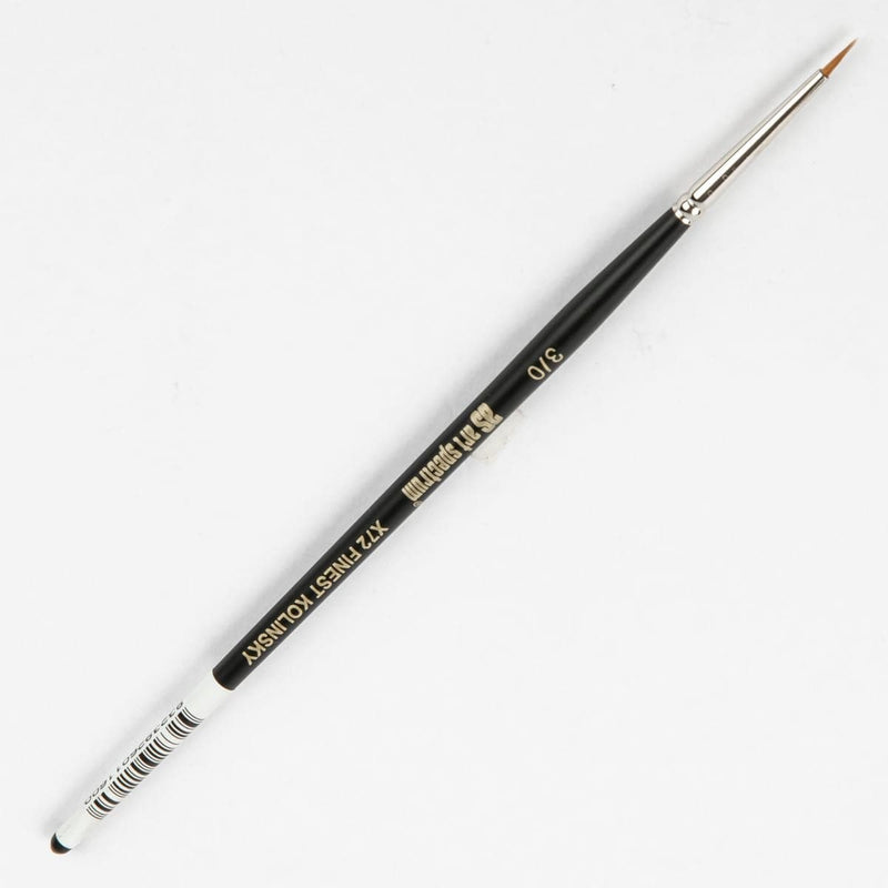 White Smoke Art Spectrum Brush Series 72 Kolinsky Sable Size - 000 Paint Brushes