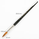 Dark Olive Green Art Spectrum Brush Series 72 Kolinsky Sable Size - 10 Paint Brushes