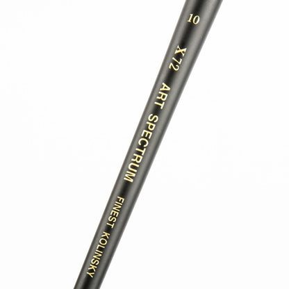 Dim Gray Art Spectrum Brush Series 72 Kolinsky Sable Size - 10 Paint Brushes