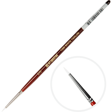 Light Gray Art Spectrum Brush Series T300 White Taklon - Round Size - 00 Paint Brushes