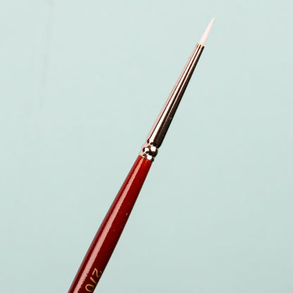 Light Gray Art Spectrum Brush Series T300 White Taklon - Round Size - 00 Paint Brushes