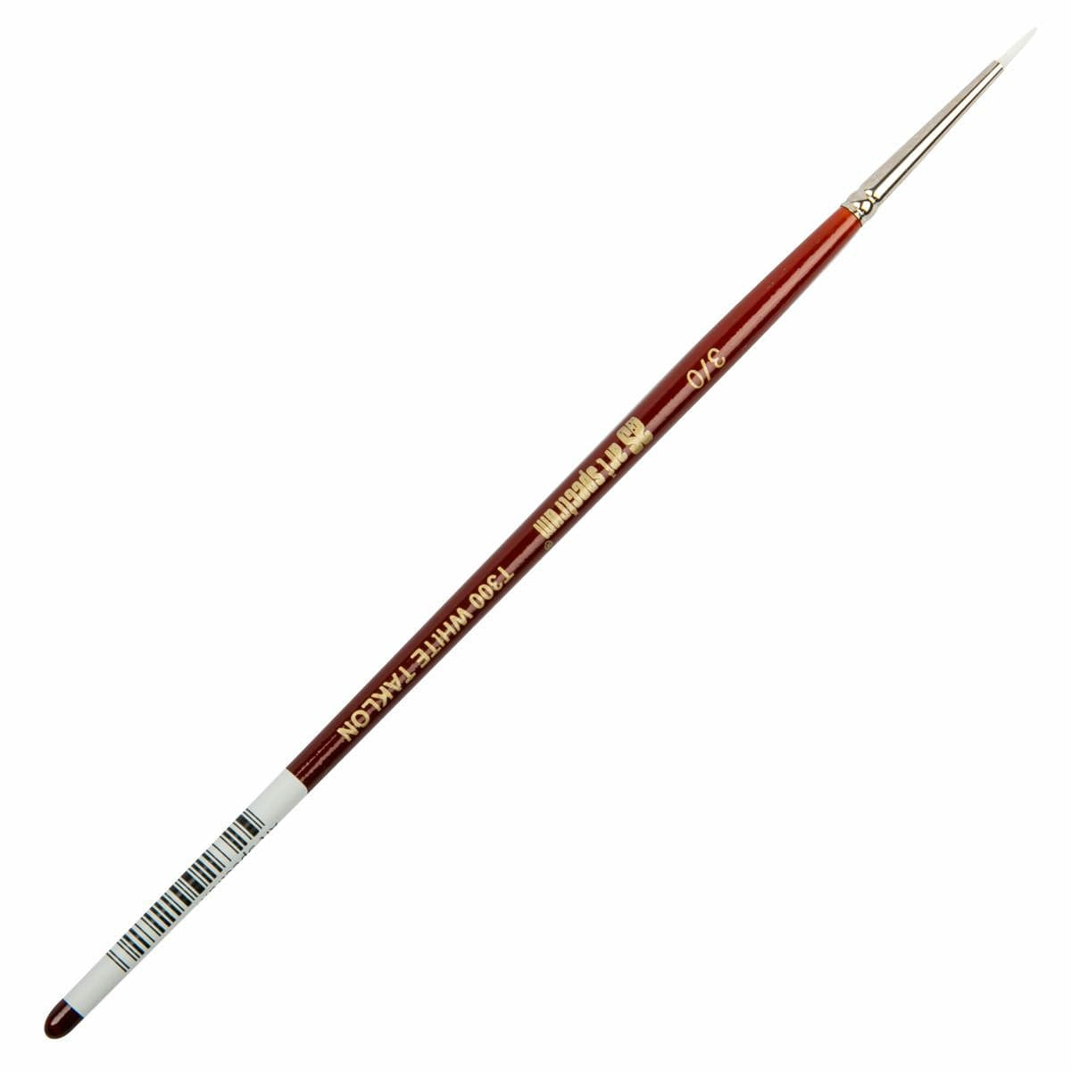 Light Gray Art Spectrum Brush Series T300 White Taklon - Round Size - 000 Paint Brushes