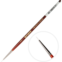 Saddle Brown Art Spectrum Brush Series T300 White Taklon - Round Size - 000 Paint Brushes