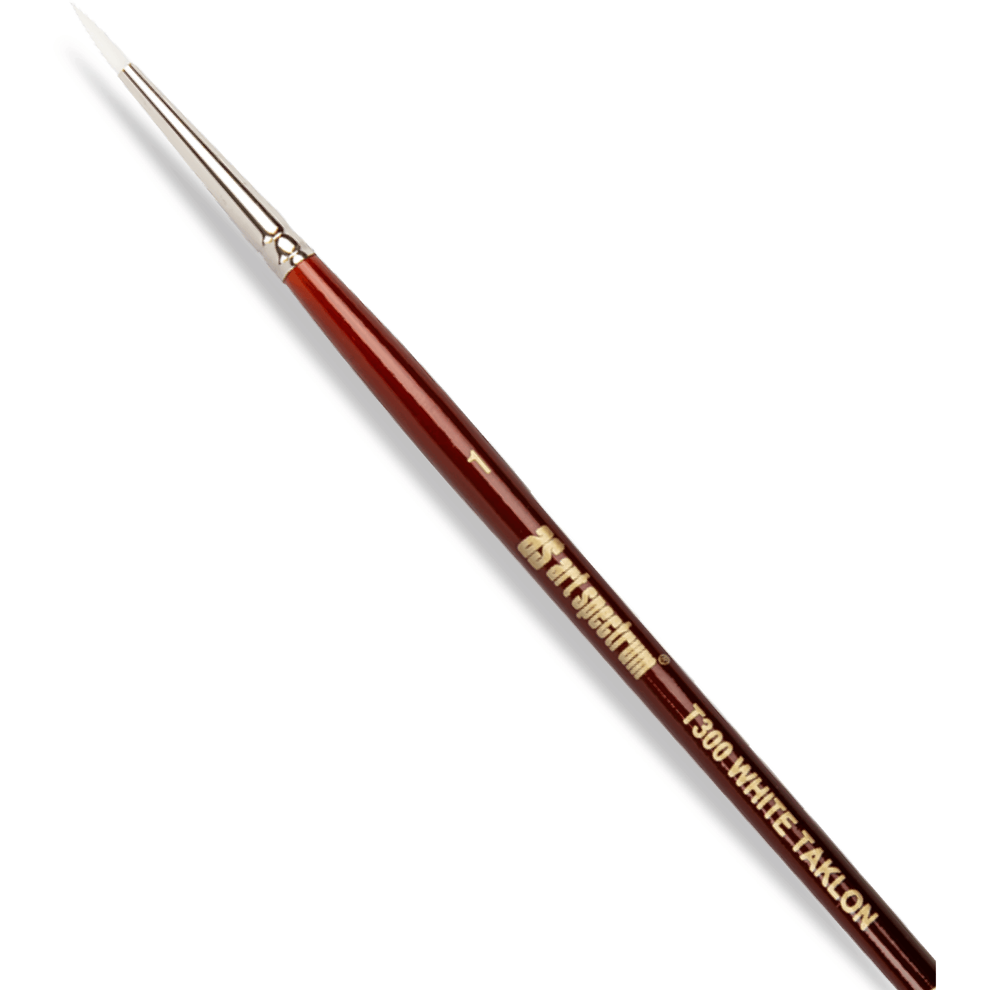 Saddle Brown Art Spectrum Brush Series T300 White Taklon - Round Size - 1 Paint Brushes