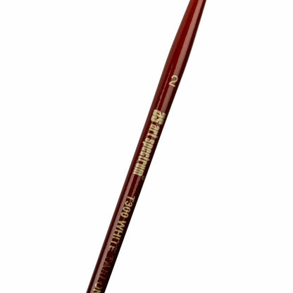 Saddle Brown Art Spectrum Brush Series T300 White Taklon - Round Size - 2 Paint Brushes