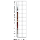Light Slate Gray Art Spectrum Brush Series T300 White Taklon - Round Size - 4 Paint Brushes