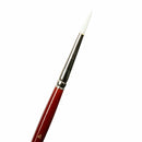 Dark Red Art Spectrum Brush Series T300 White Taklon - Round Size - 4 Paint Brushes