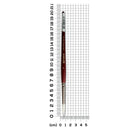 Light Slate Gray Art Spectrum Brush Series T300 White Taklon - Round Size - 8 Paint Brushes