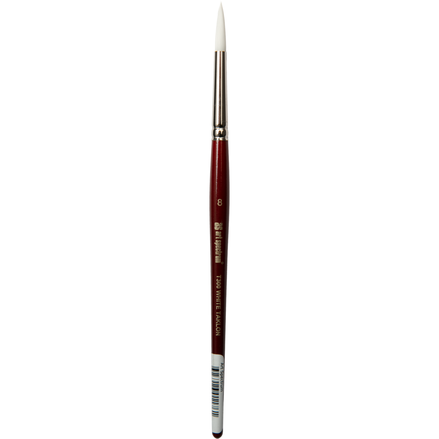 Dark Slate Gray Art Spectrum Brush Series T300 White Taklon - Round Size - 8 Paint Brushes