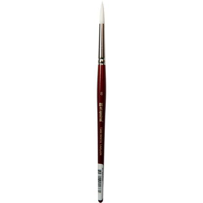 Dark Slate Gray Art Spectrum Brush Series T300 White Taklon - Round Size - 8 Paint Brushes
