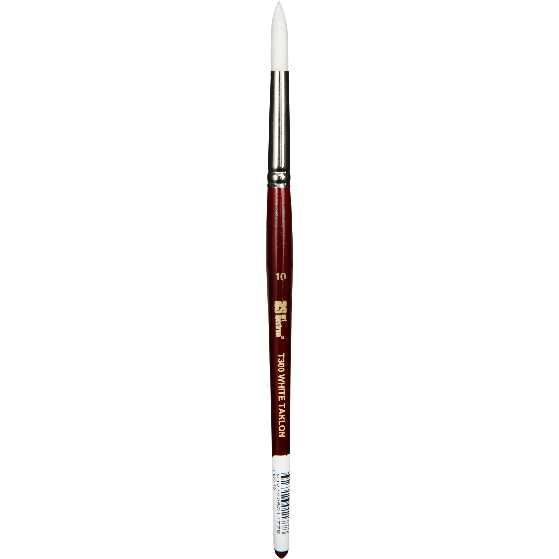 Light Gray Art Spectrum Brush Series T300 White Taklon - Round Size - 10 Paint Brushes